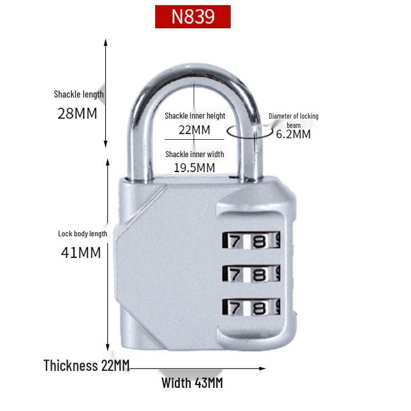 Creative Bull Head 4-Digit Zinc Alloy Password Padlock for Warehouse Gates