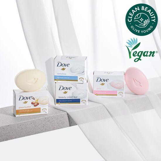 Dove Shea Butter Bars 90g x 4 Pack