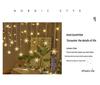 LED Snowflake Curtain Lights: Icicle, Star, and Fairy Lights for Festive Christmas Displays