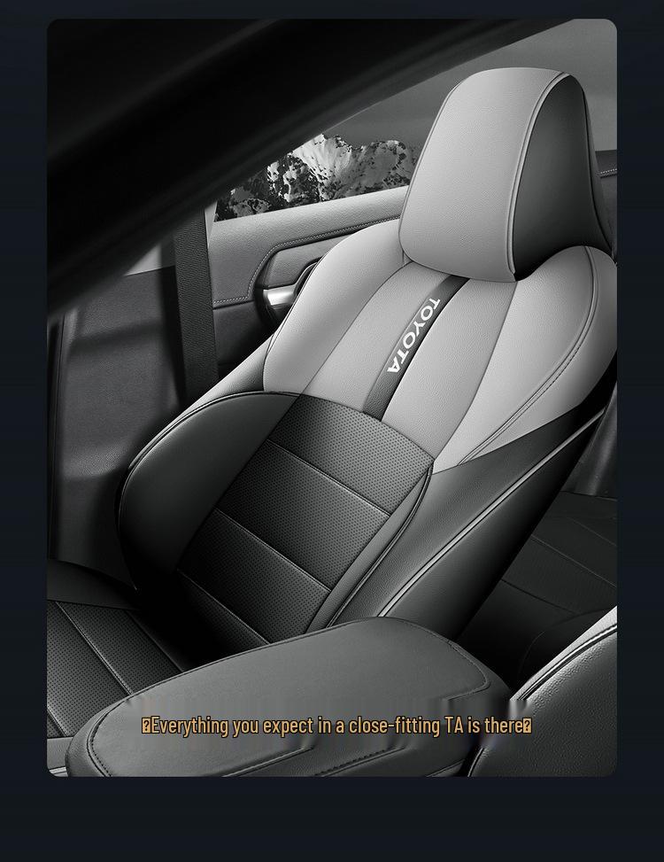 New Model Leather Car Seat Cushion for Toyota Levin: Four-Season Fit for Five-Seater
