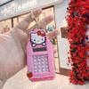 Cookie-Shaped Mini Calculator Keychain - Cute Portable Student Gift