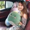 Cartoon Office Pillow Quilt 2 In 1 Car Cushion Multi-Function  Blanket Cushion Decor Nap Blanket for Afternoon Rest