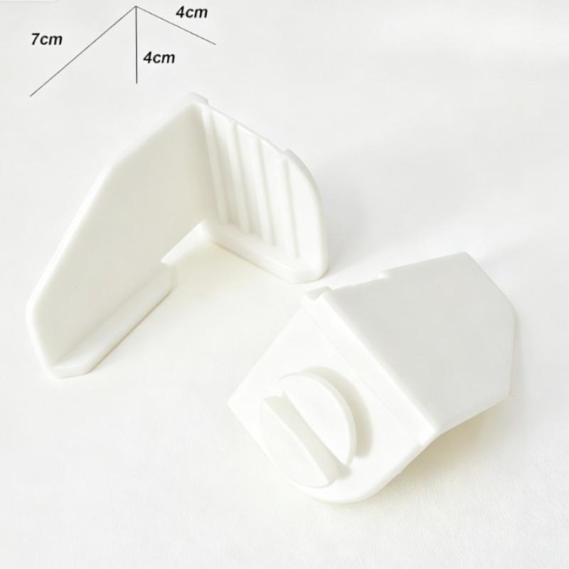 2 Stuks Plastic Metsellijn Ankers Bouwplaats Lijnbevestigingsapparaat Hoekklemmen voor Bakstenen Metselwerk Hulpstukken