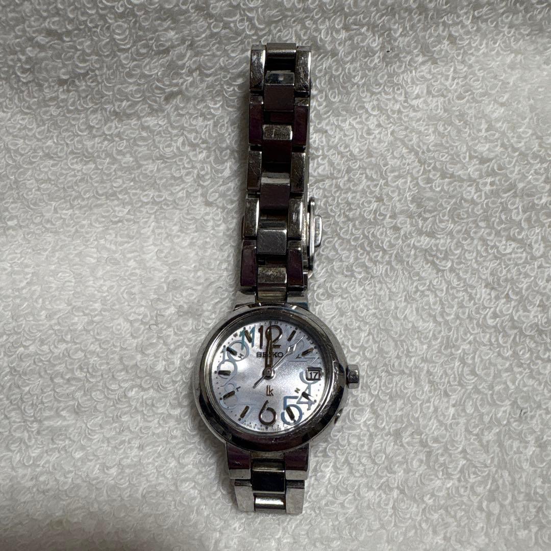 SEIKO solar watch ladies junk item