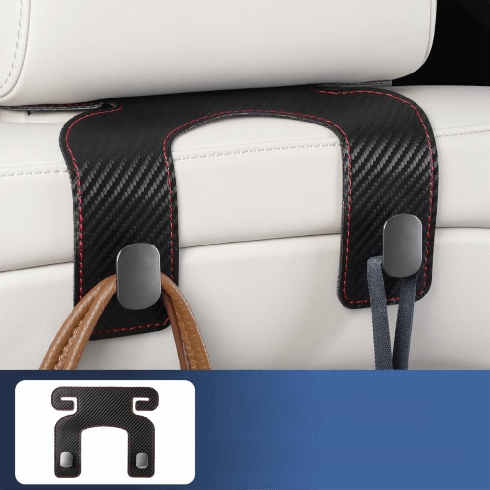 Wear-Resistant Car Headrest Hook High Load-Bearing Hanging Headrest Bag Holder  Automotive Seat