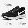 Nike Run Swift 3 Schwarz Weiß Herren Sneaker Dunkelrauchgrau DR2695-002