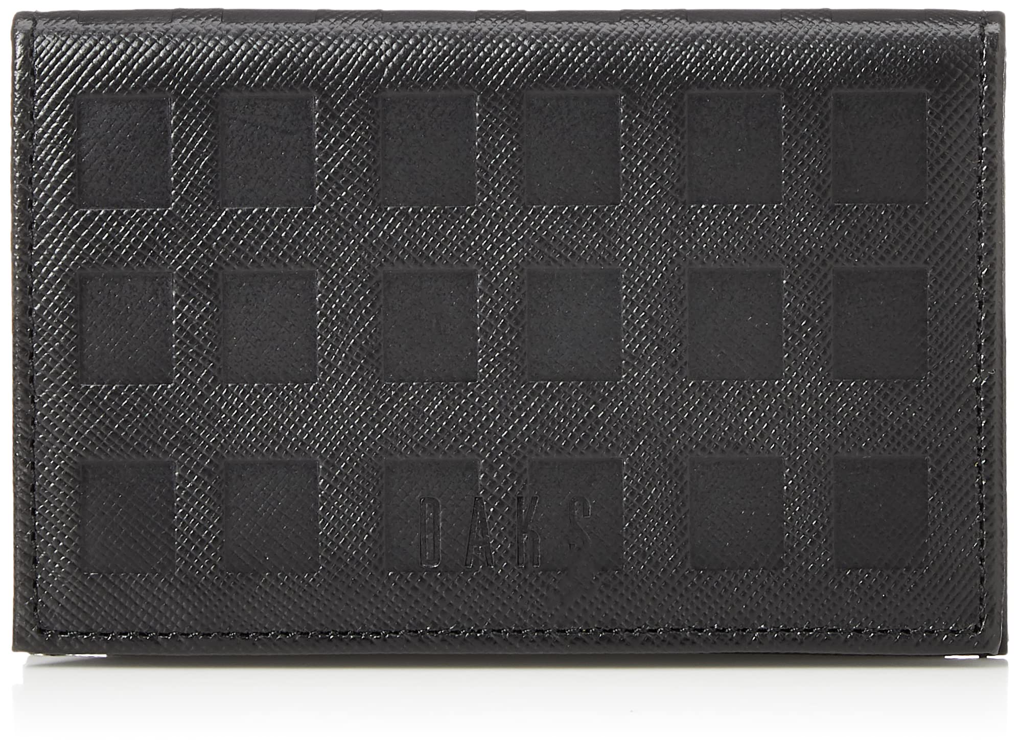 

Визитница DAKS Checker Embossed Black DP25375
