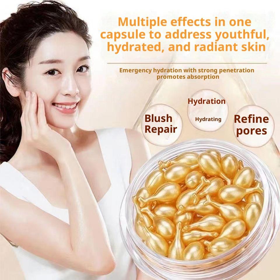 Placenta Essence Fullerene Time-space Capsule Hydrating Moisturizing Brightening Skin Repair