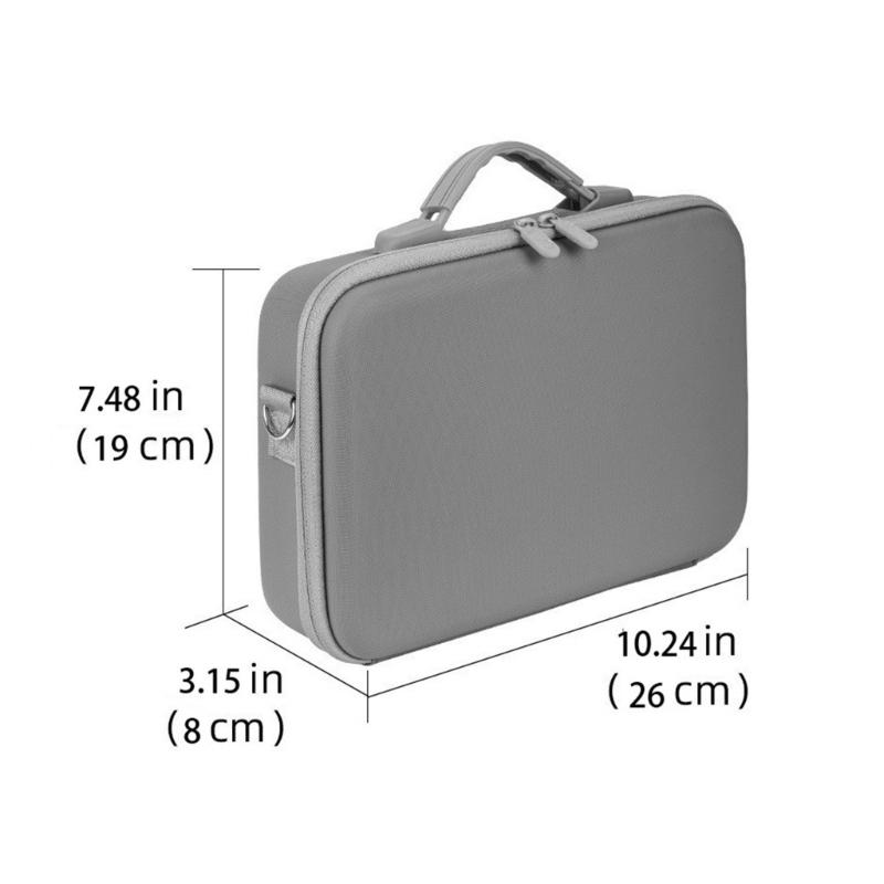 Travel Shoulder Bag for Action 6 Camera Storage Case Including Shockproof Construction Durability Exterior Protections