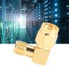 5pcs SMA J Male To SMA K Female Right Angle Bend Adapter Connector Converter