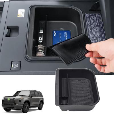 Sixthsmoy Für Toyota Land Cruiser Prado 250/Lexus GX550 2025 2024 Mittelkonsolen-Kühlbox-Organizer-Tablett Armlehnenbox Zubehör
