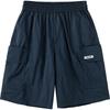 Balabala Boys' Summer Cargo Five-Point Shorts