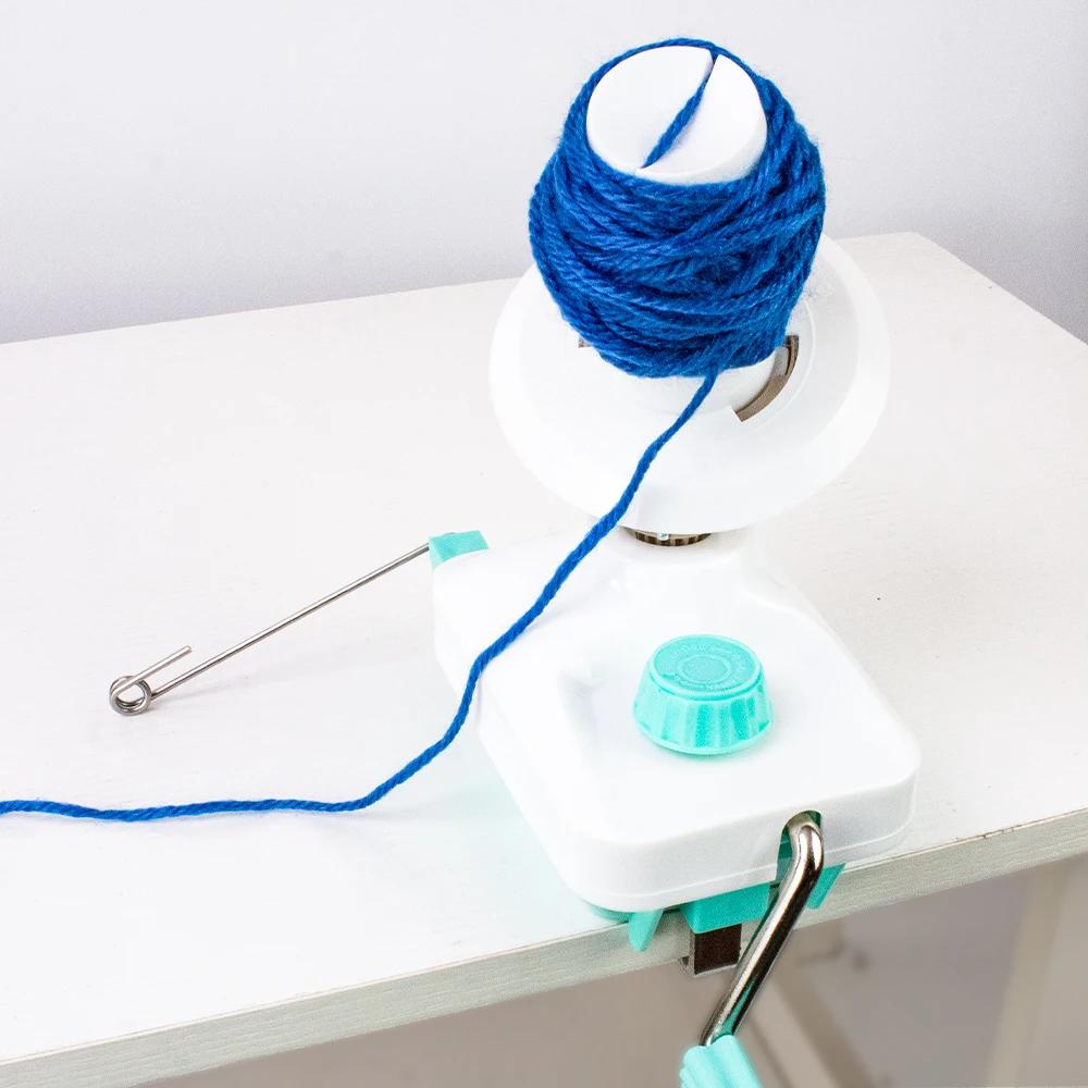 Manual Wool Ball Winder for Winding Yarn Skein String Thread and Fiber Hand Operated Swift Wool Yarn Winder Knitting Accessories