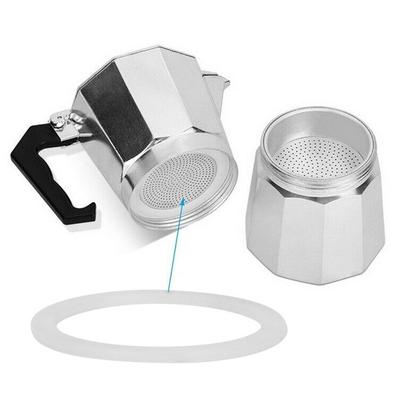 Sello de silicona para café Mocha, accesorios para cafetera, junta de repuesto, sello de goma Rubbe O4A8