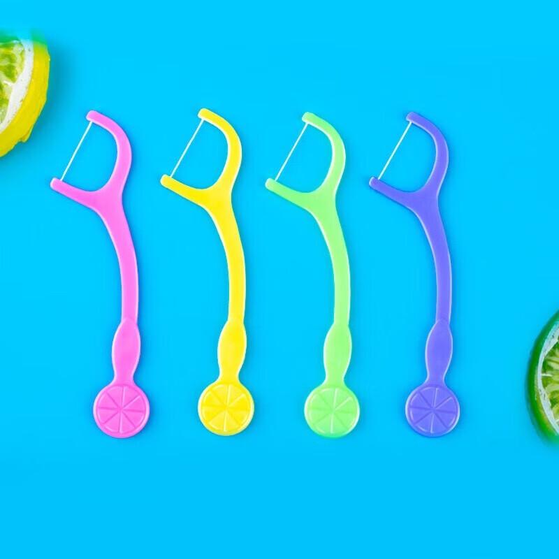 Little Deer Mom Children's Ultra-Fine Individual Dental Floss Picks