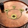 4 Cup Candle Holder Stand Birthday Gift Tea Table Ornament Iron for Office