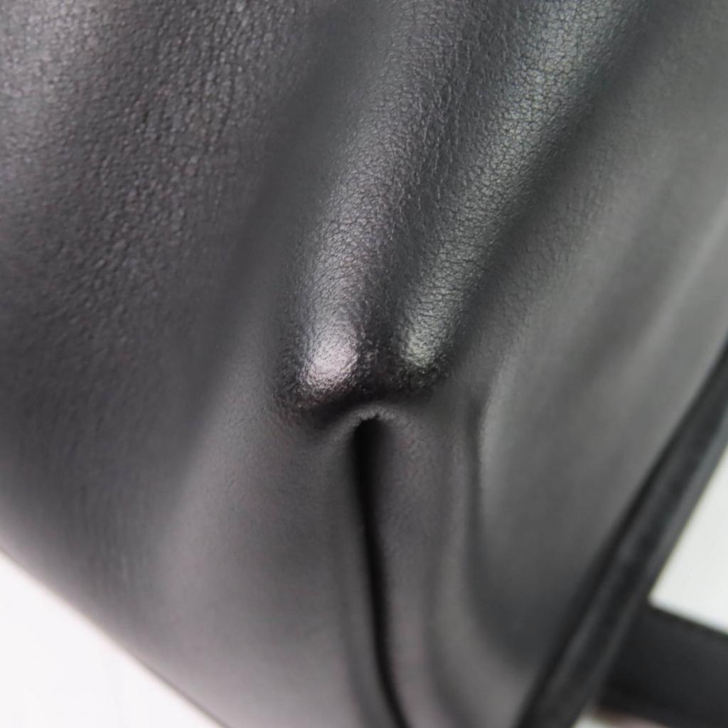 Excellent COACH Backpack Â· Daypack Old Coach Black Glove Leather Women 9960 Used