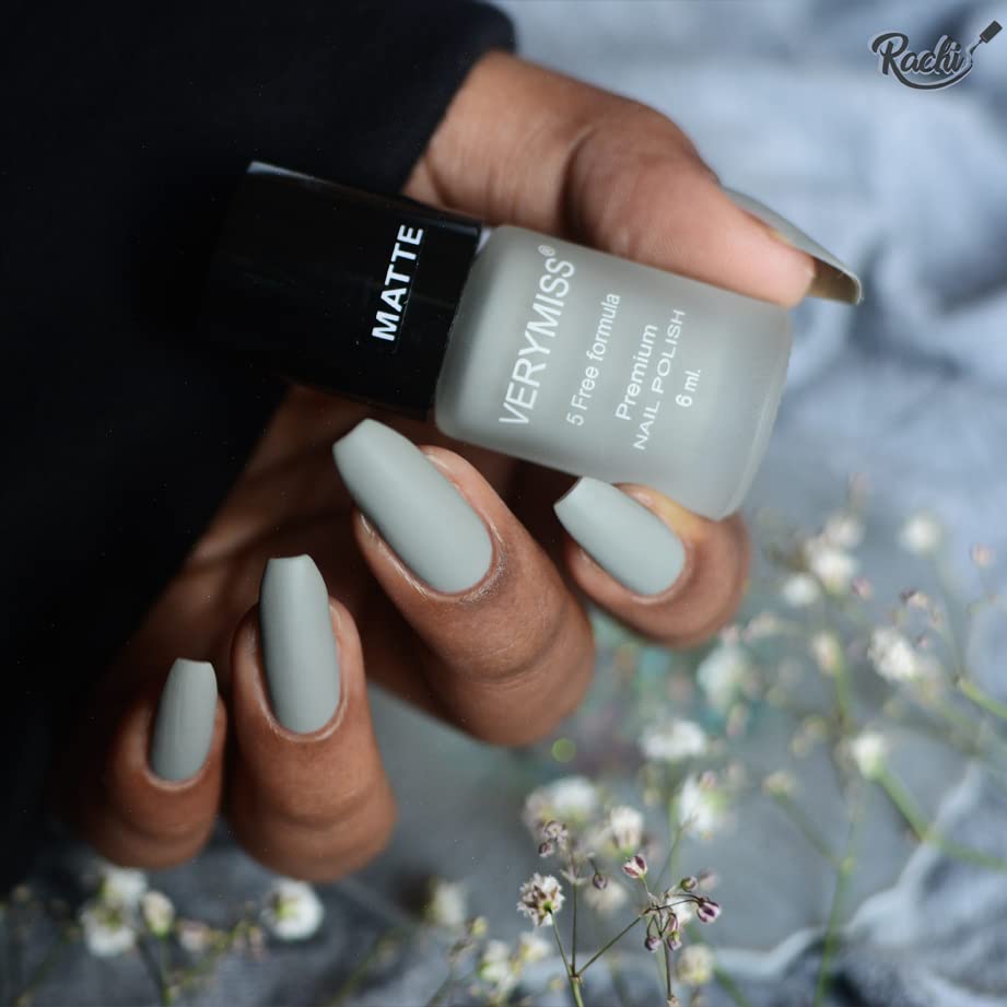 Матовый лак для ногтей премиум-класса | Плавное приложение | Быстрая сушка | Веган | — фото 12