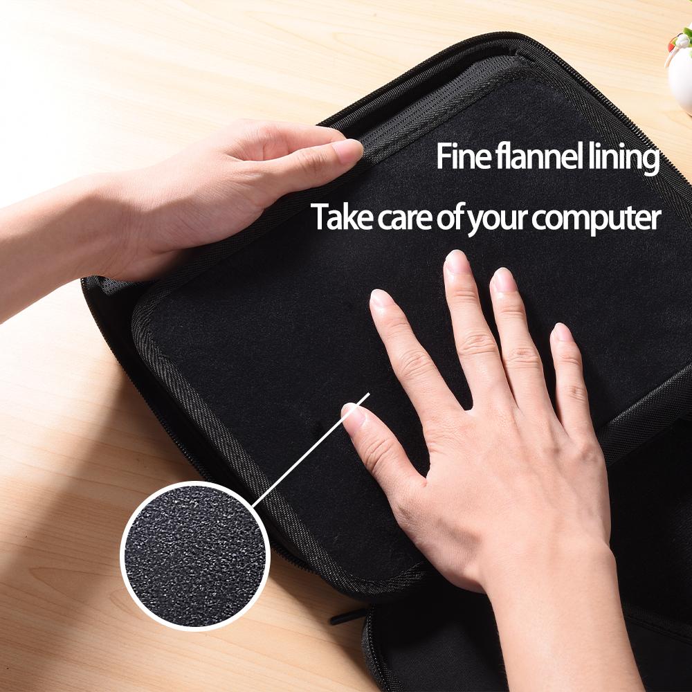 For 10-11 inch 180° Full-Opening Tablet Sleeve Case Waterproof Shockproof Tablet Sleeve Bag