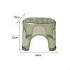 Bathroom Stool Step Lightweight Non Slip Portable Ergonomic Stable Shoe Shower Bench