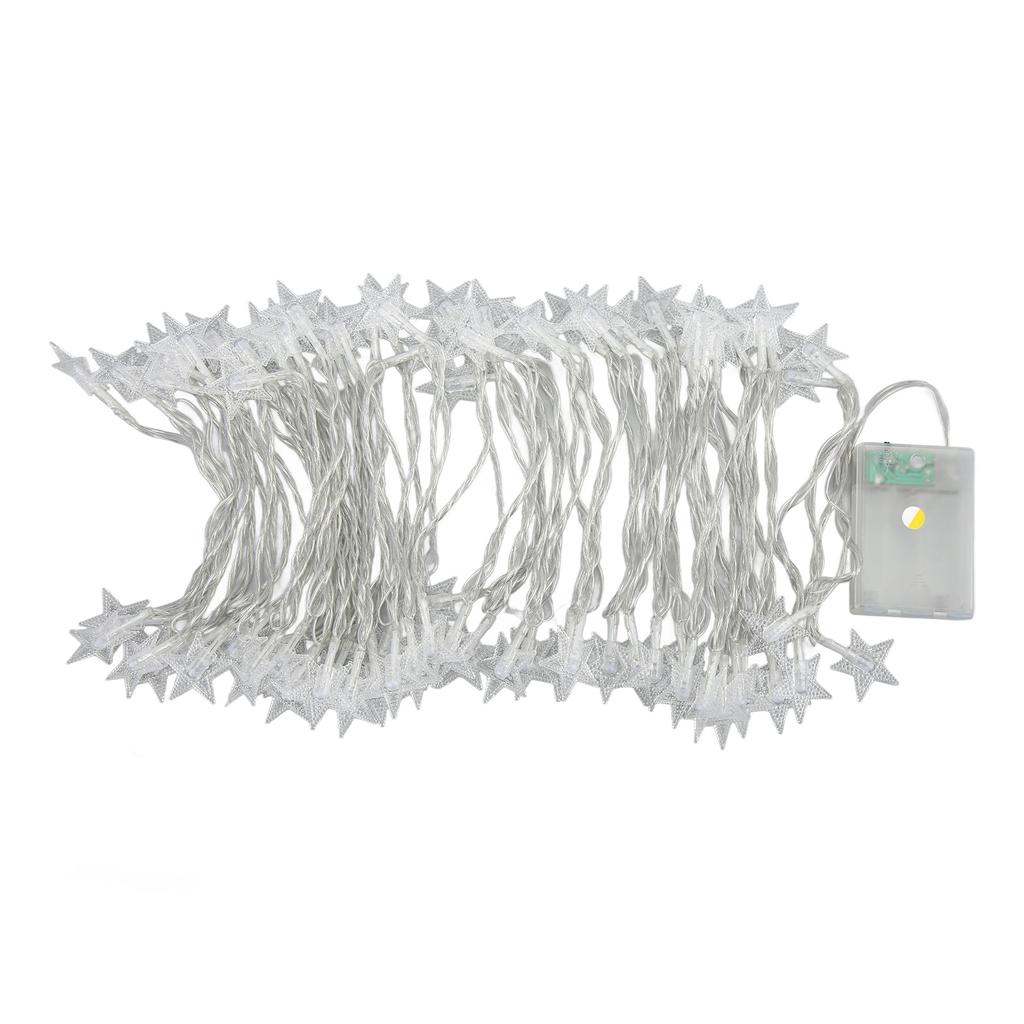 Star String Lights 3 To 4.5V Waterproof 10 Meter Battery Powered LED String Lights with Two Modes String Lights for