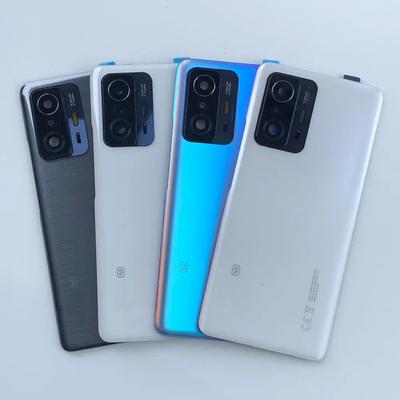 Mi11T Pro Battery Cover For Xiaomi Mi 11T Pro 5G Battery Door Back Glass Rear Housing  Replacement With Camera Lens