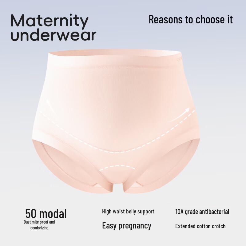 Urban Lady Modal Antibacterial High-Waist Maternity Briefs