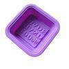 2pcs Color Randomly Pan Multifunctional Soap Molds Making Supplies Silicone Molds Circle Baking Soap Making