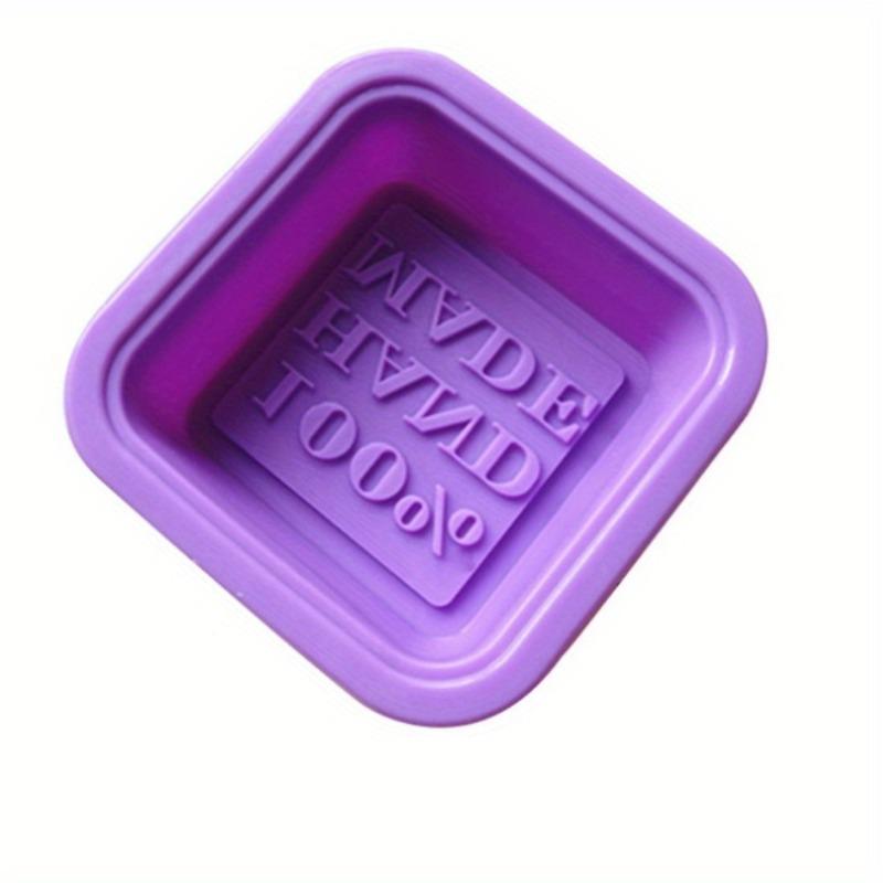 2pcs Color Randomly Pan Multifunctional Soap Molds Making Supplies Silicone Molds Circle Baking Soap Making