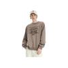 Levis Loose Fit Round Neck Printed Casual Long Sleeve Sweatshirt Men Sweatshirt Khaki 0019A-0000