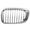 2 Stück Chrom Frontnieren-Grill für E46 M3 325Ci 3er Serie 2-türig 99-06