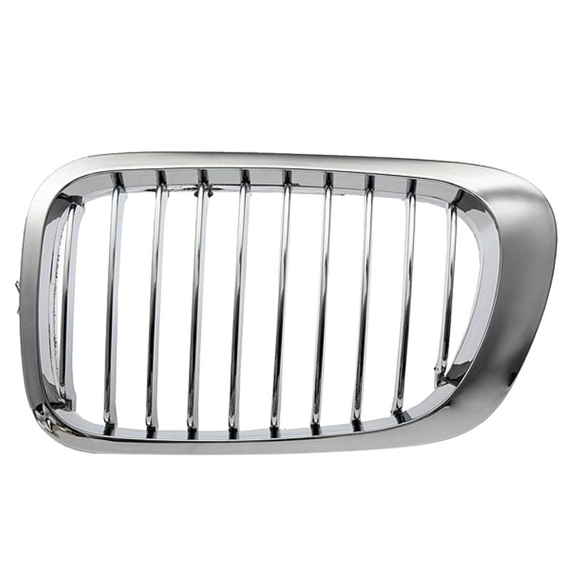 2 Stück Chrom Frontnieren-Grill für E46 M3 325Ci 3er Serie 2-türig 99-06