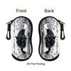 Nylon Zonnebril Opbergtas met Sleutelhanger Zonnebrilhouder Zonnebril Pouch Bril Accessoires
