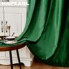 1PC NAPEARL 70-80% Blackout Italian Velvet Solid Color Versatile Curtains for Living Room Bedroom Home Decor