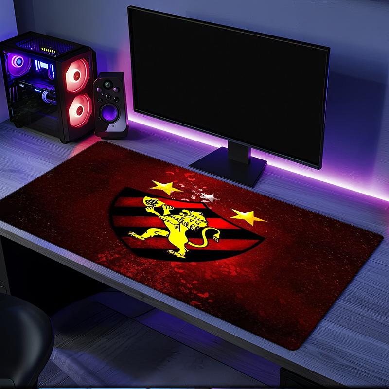 Club De Recife Symbol mouse pad, rubber base, esports desk mat, mouse pad for gamers and office use, gaming desk , easy to clean mat