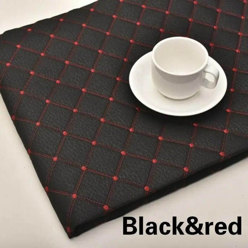 1/2/3 Meter Embroidered Plaid Fabric Sponge
