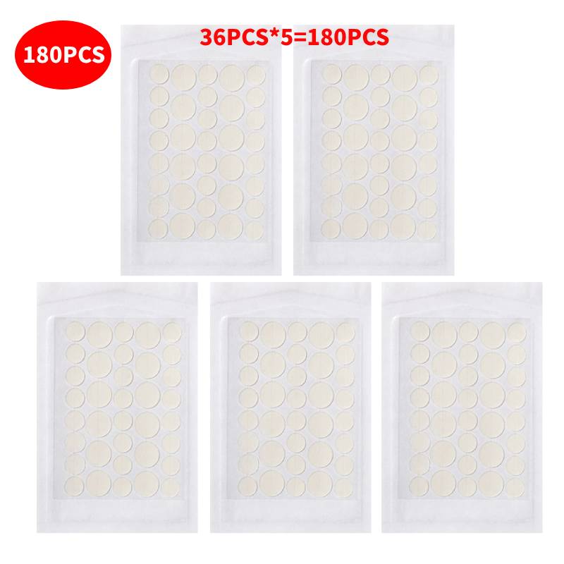 

180 шт. Гидроколлоидный пластырь от прыщей невидимый для ежедневного использования, может использоваться в качестве макияжа