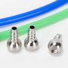 1pcs Stainless Steel Foam Cannon Filter Weighted Straw Filter Ball Hose Attachment Washer Car Foam Accessories
