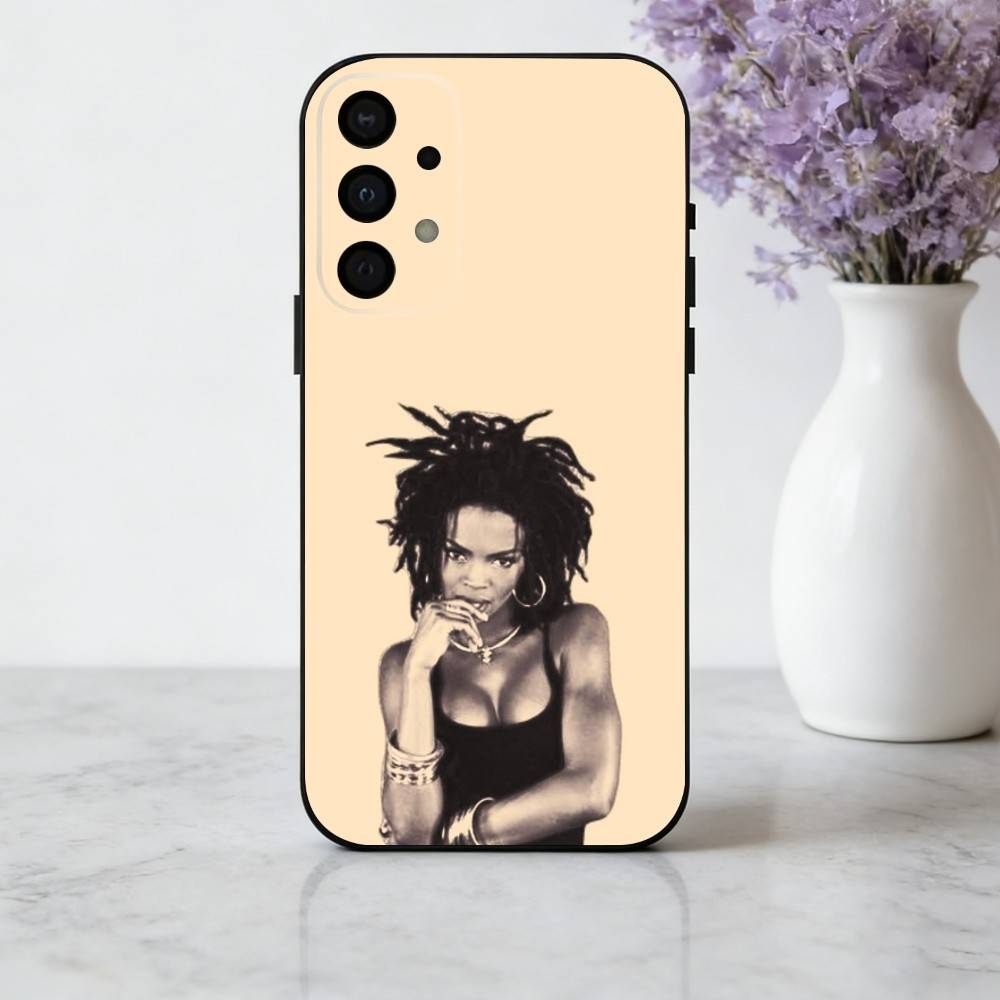 Singer L-Lauryn-N H-Hill-L Phone Case For Samsung Galaxy A73,A72,A71,A70,A53,A52,A51,Others Soft Black Cover