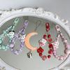 Sanrio Cartoon Phone Lanyard Keychain - Handmade Beaded Charm
