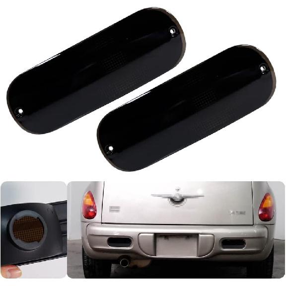 

Белый/Красный комплект корпусов линз Совместим с Chrysler PT Cruiser 2001 2002 2003 2004 2005 Заменяет OEM крышки заднего тормозного фонаря и корпус заднего противотуманного фонаря Black housing