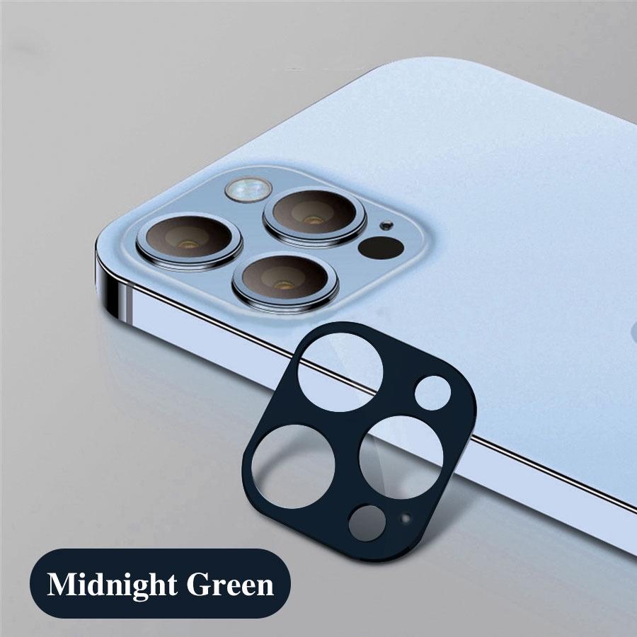 

Для iPhone 13 Pro Max 13 Mini задняя камера с полным покрытием, защитное стекло из закаленного стекла 13/13 Mini полночь зеленый