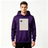 Men's Anime Eyes Graphic Print Pullover Hoodie Casual Long Sleeve Sweatshirt for Daily Wear