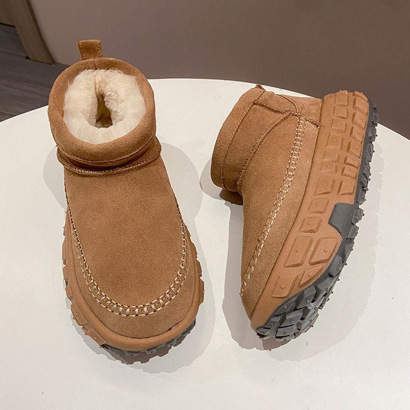 

Women s lightweight comfortable thick sole cold warm padded snow boots non-slip wear-resistant outdoor sports cotton boots 40 малиновий
