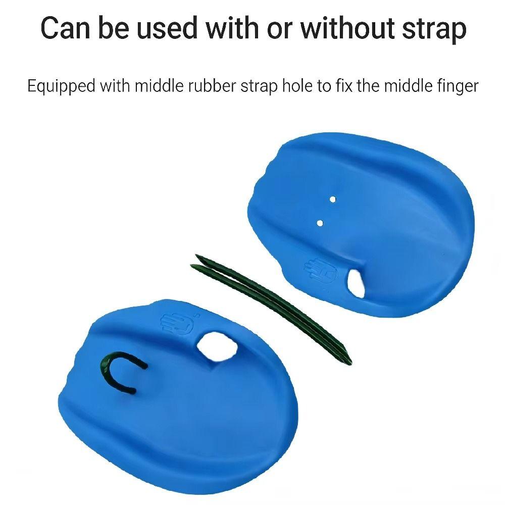 Adjustable Swim Paddles Lightweight Swim Flippers Comfortable Swimming Hand Paddles Fitness Swim