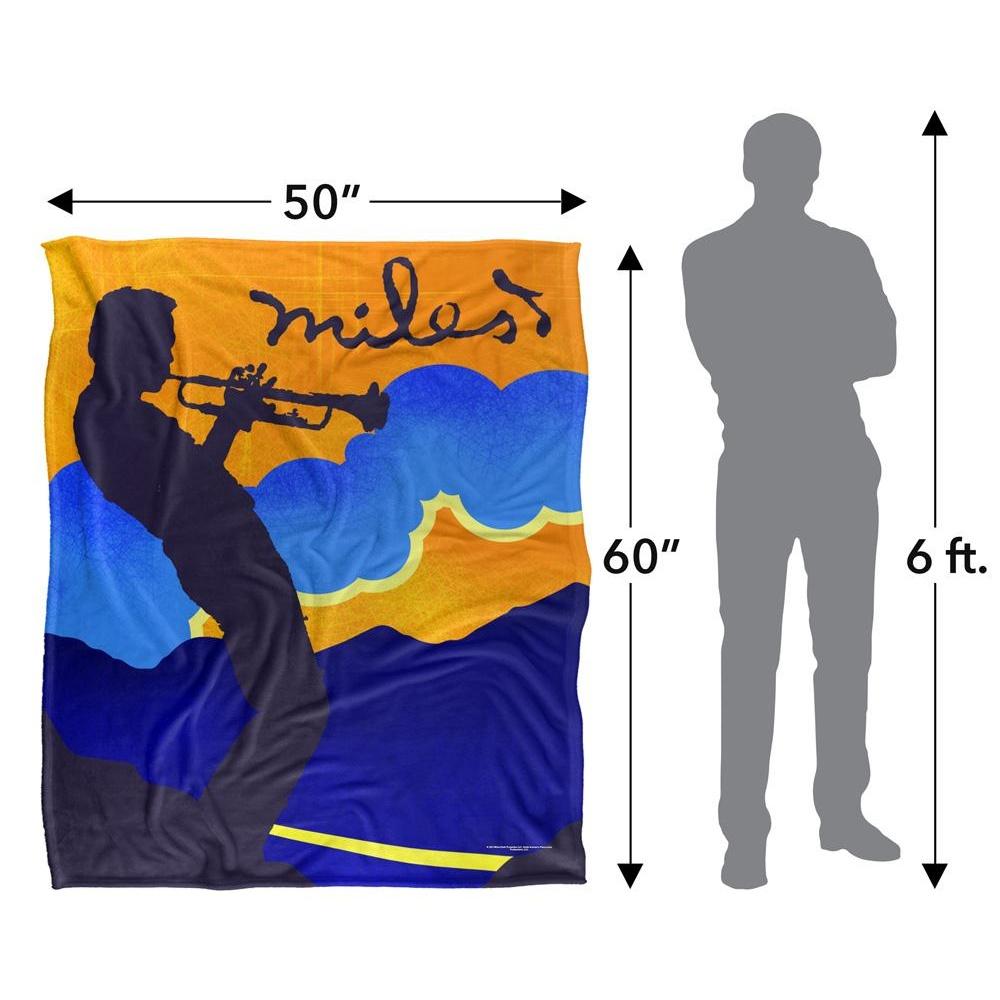Miles Davis Silky Sunset Supersoft Blanket