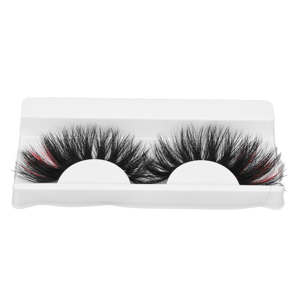 0.98in Dramatic Colored False Eyelashes Fluffy Color False Eyelashes for Performance 112A 2C