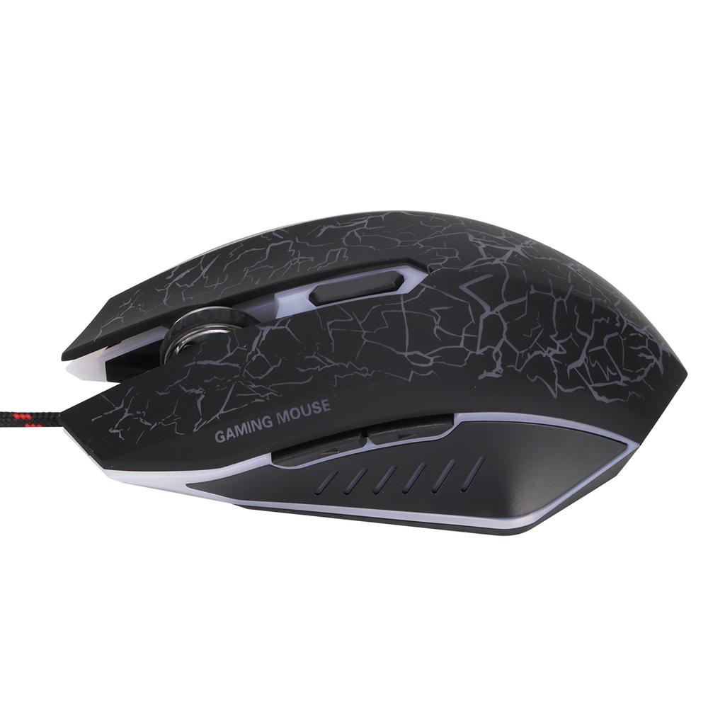Wired Gaming Mouse USB Port Ergonomic 3200 DPI RGB Optical Computer Accessories