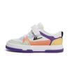 Fashion Versatile Trendy Classic Sports Casual Low-Top Kids Skate Shoes Kids Sneaker White Purple WZTH-079512