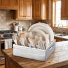 Large Capacity Kitchen Utensil Storage Box 6 Compartments Cutlery Storage Stand  Living Room